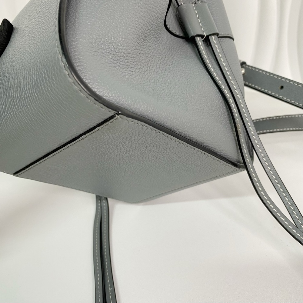 Loewe Hammock Mini Drawstring Handbag Grey - Picture 5 of 9